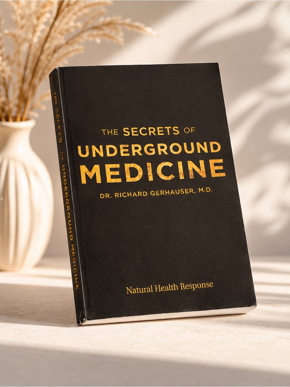 The Secrets of Underground Medicine by Dr. Richard Gerhauser - Brown Cover
